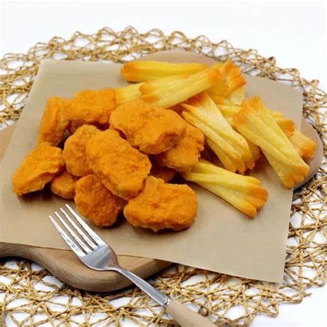 what are fake chicken nuggets made of